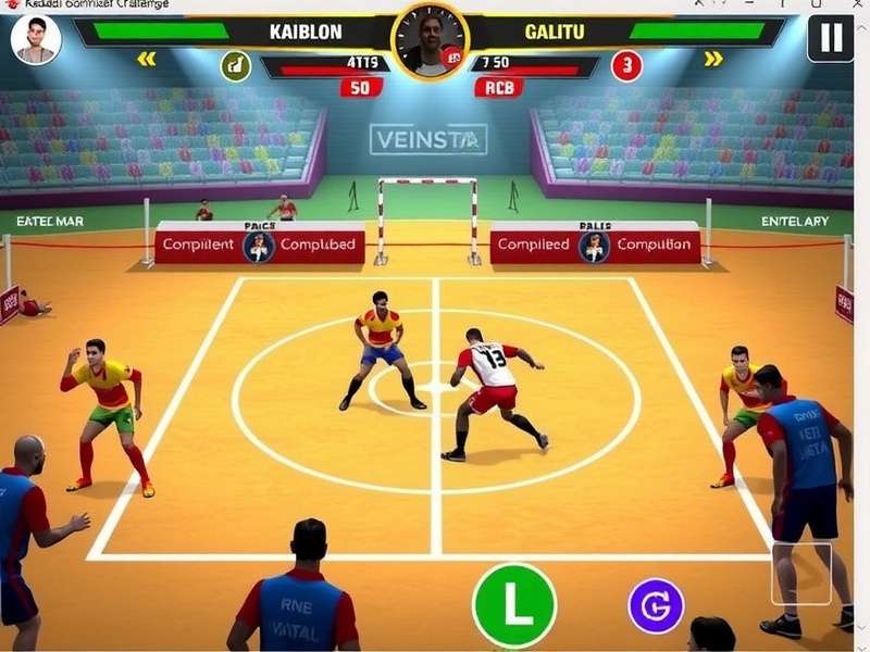 Kabaddi Dominators Challenge Gameplay Action